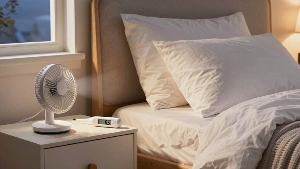 address temperature sleep disruptions