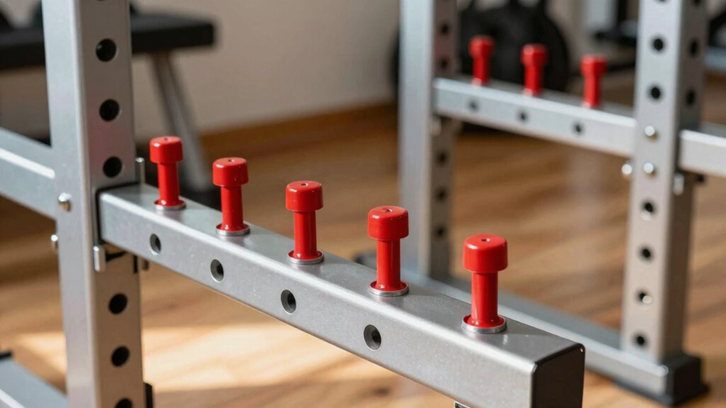 adjust pins for safe training