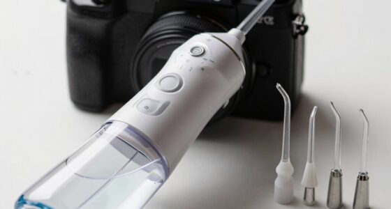 adjusting water flosser pressure