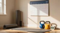 automatic workout scheduling trick
