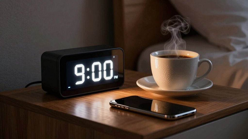 avoid late caffeine consumption