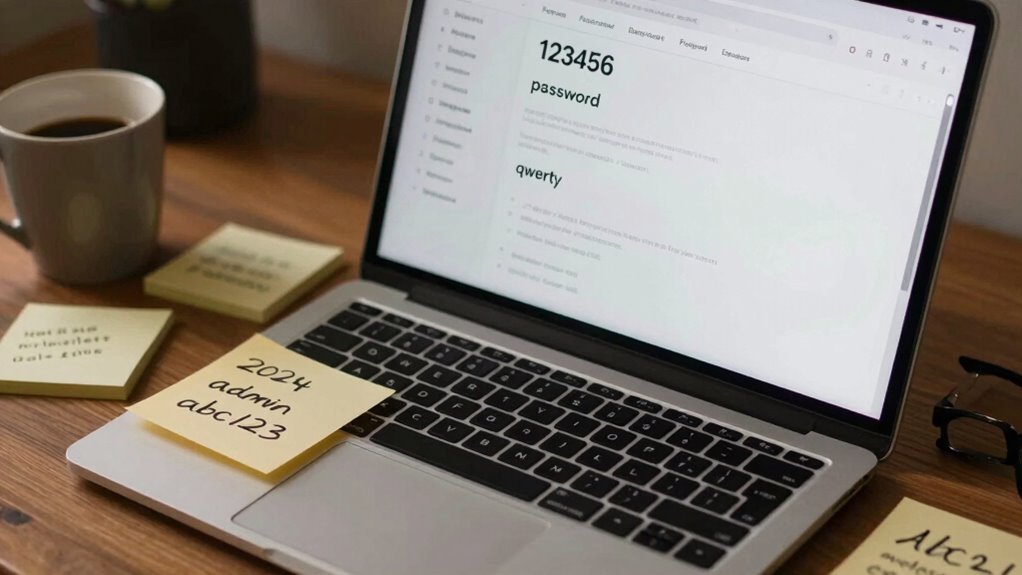avoid predictable password patterns