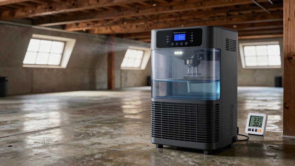 basement dehumidifier selection considerations