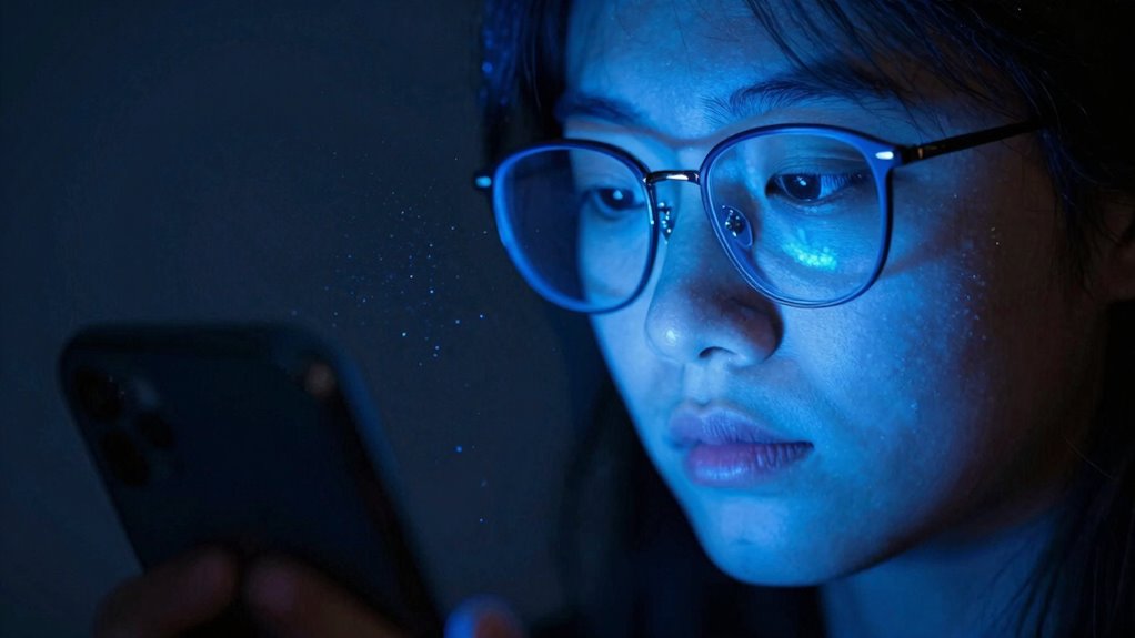 blue light disrupts sleep cycles
