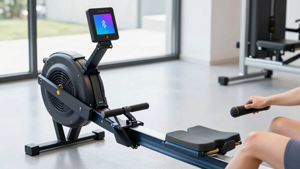 bluetooth rower features