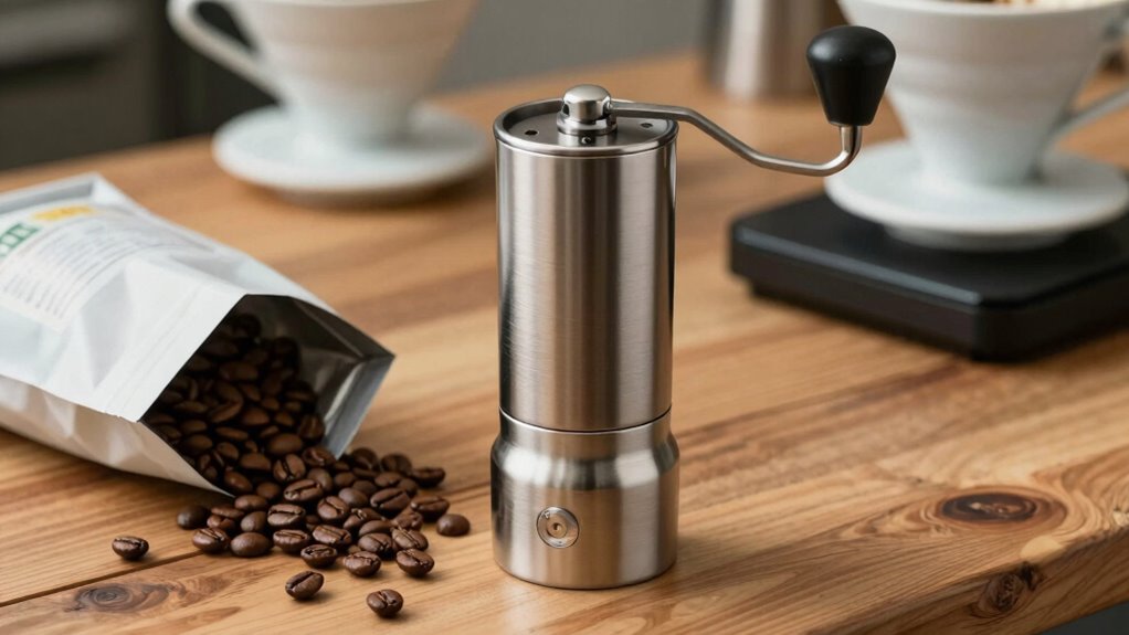 brewing method shapes grinder