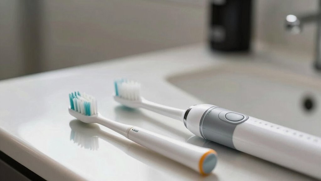 brushes mechanical and sonic differences