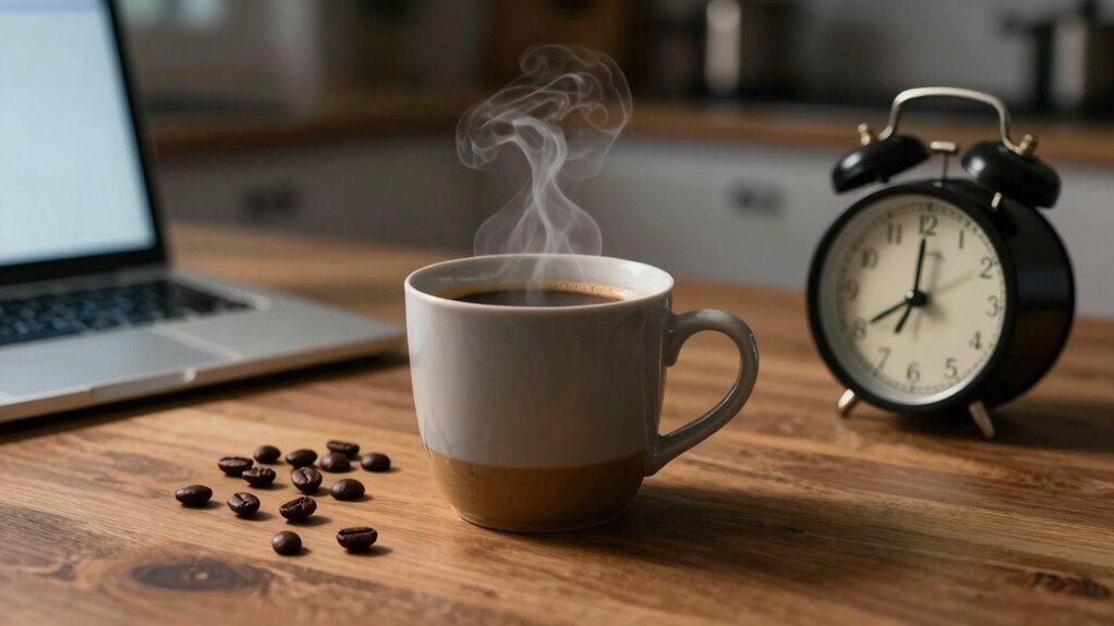 caffeine disrupts sleep timing