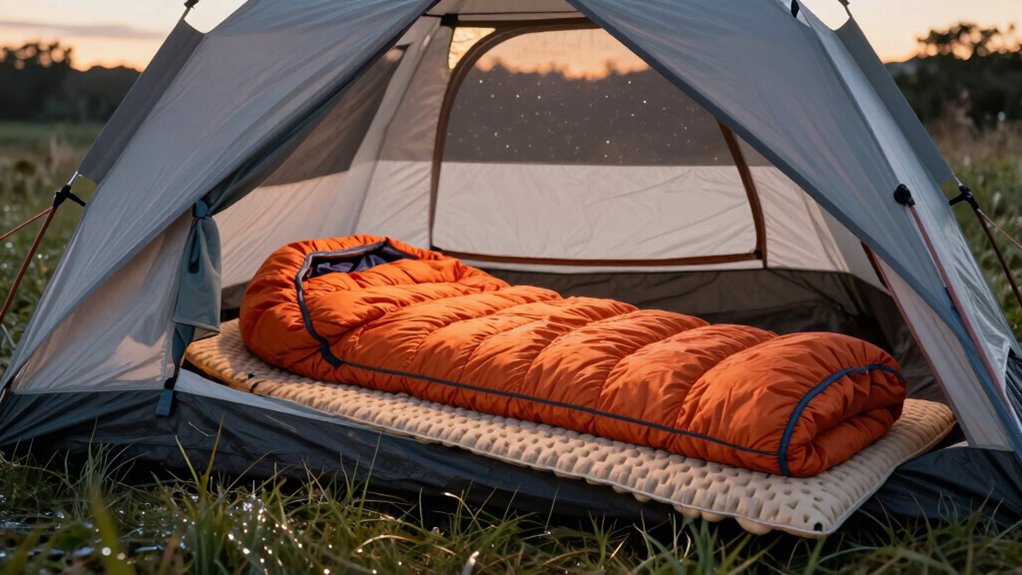 camping sleep gear ratings