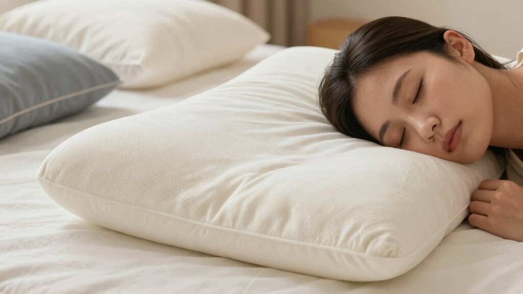 cervical support pillow features