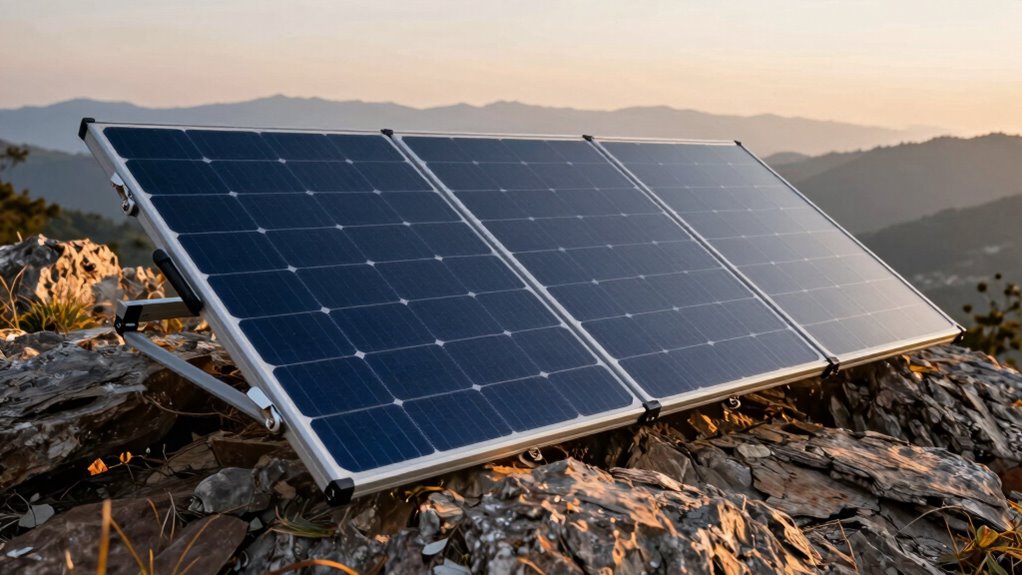 choose portable efficient solar panels
