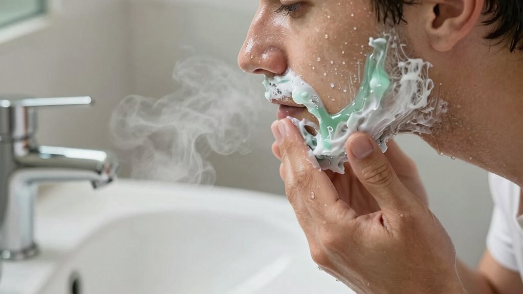 cleanse skin thoroughly first