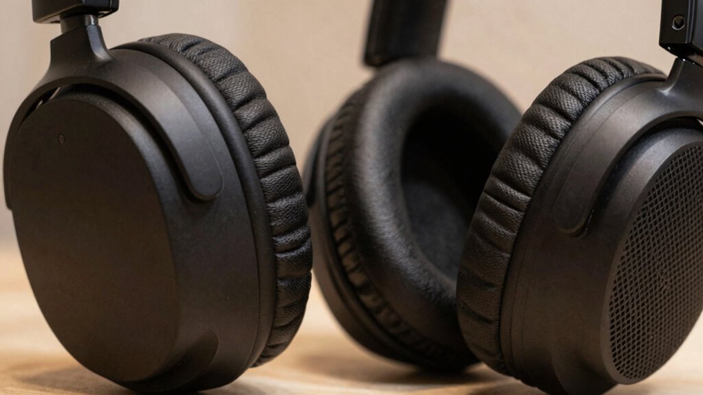 closed versus open headphones