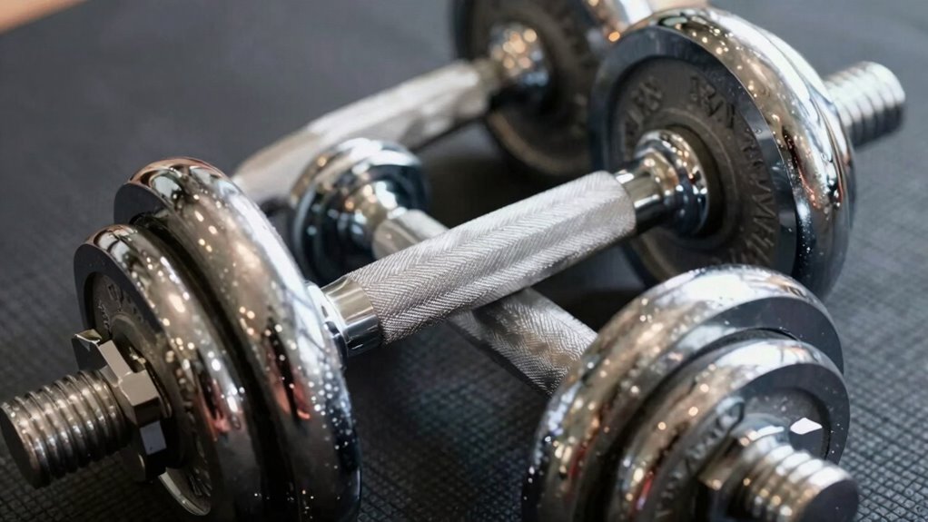 comfortable textured handle grip