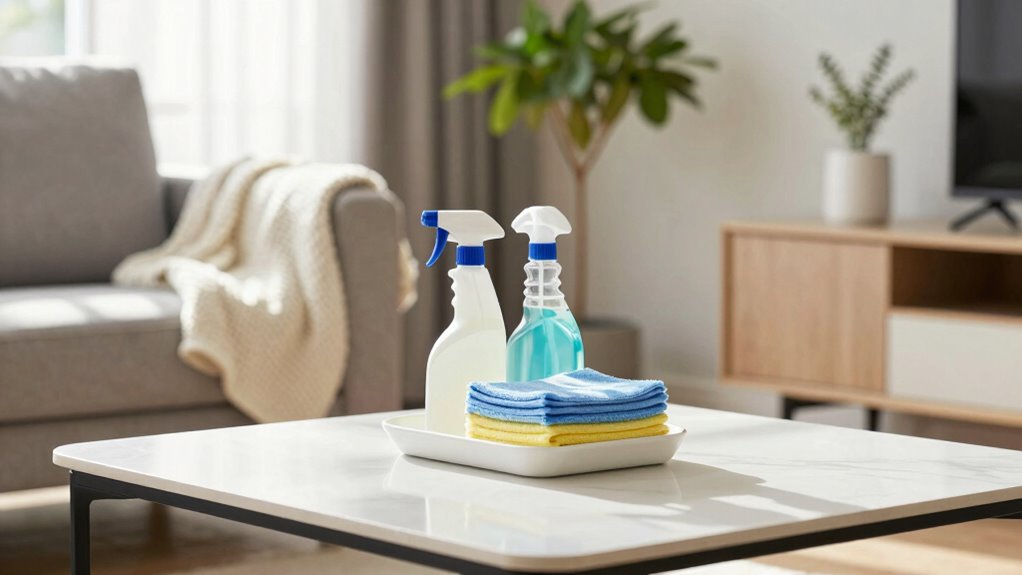 consistent cleaning sustainable routine