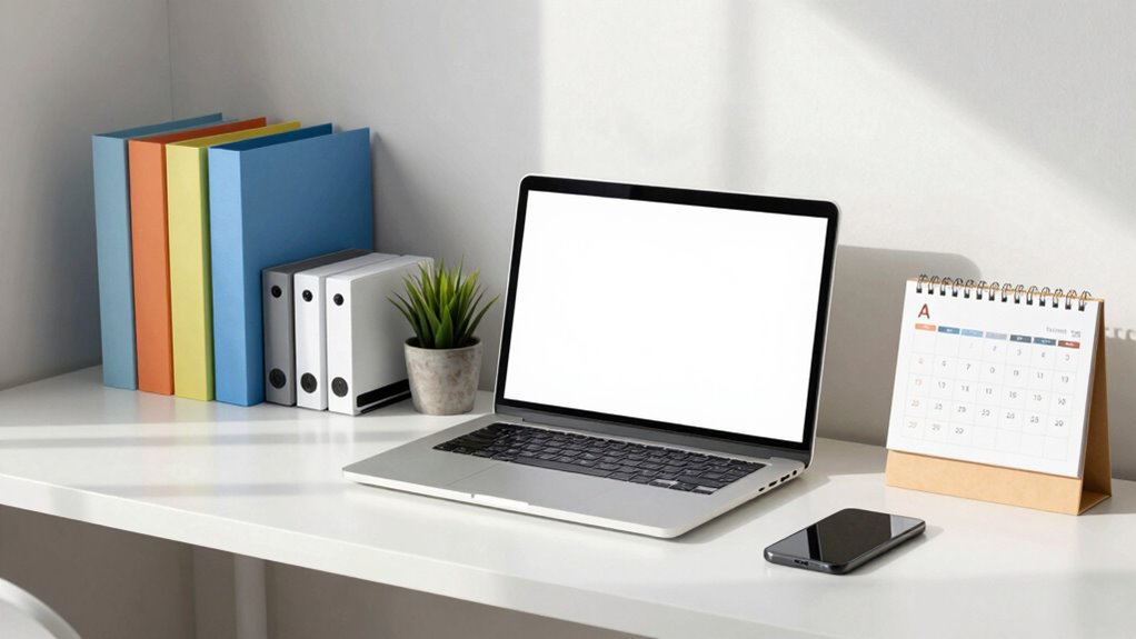 consistent digital organization schedule