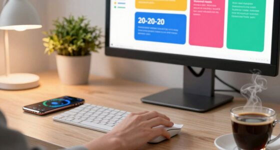 consistent eye care routine