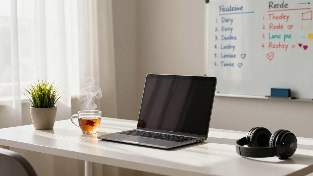 consistent routines enhance focus