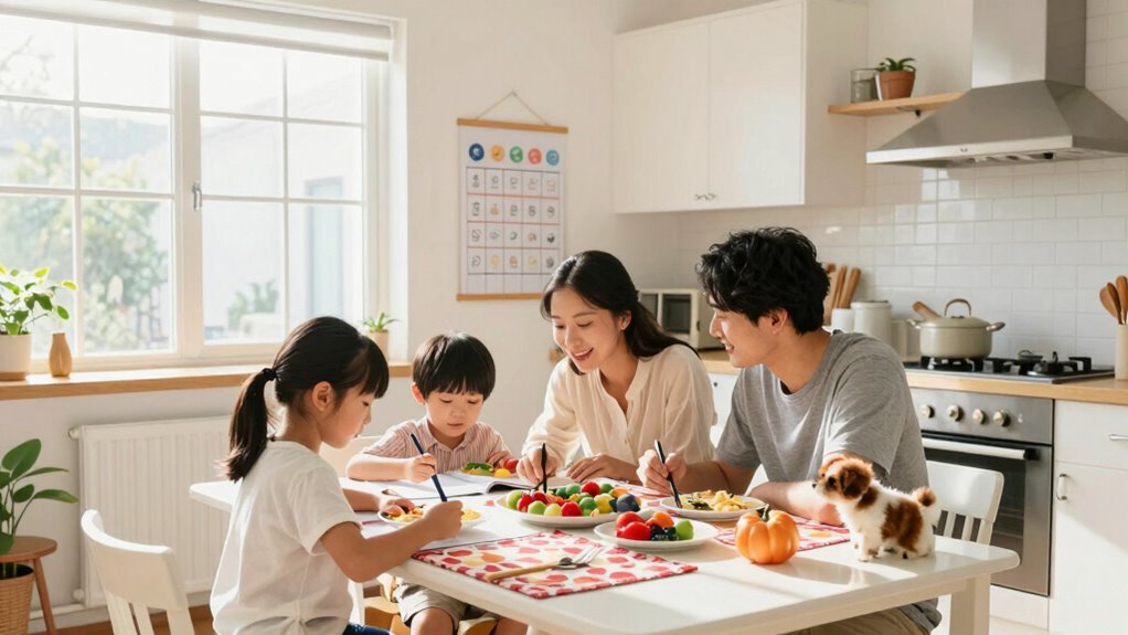 consistent routines reduce conflicts