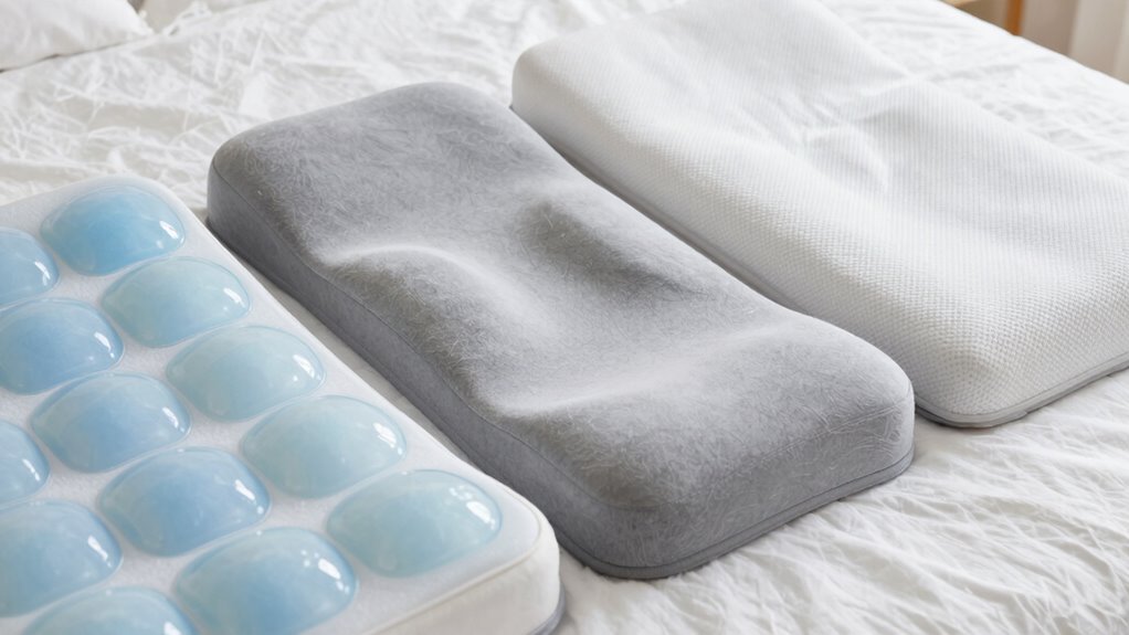 cooling mattress topper types