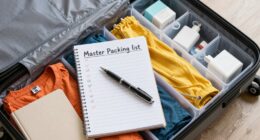 create a comprehensive packing list
