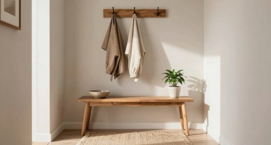 declutter entryway regularly