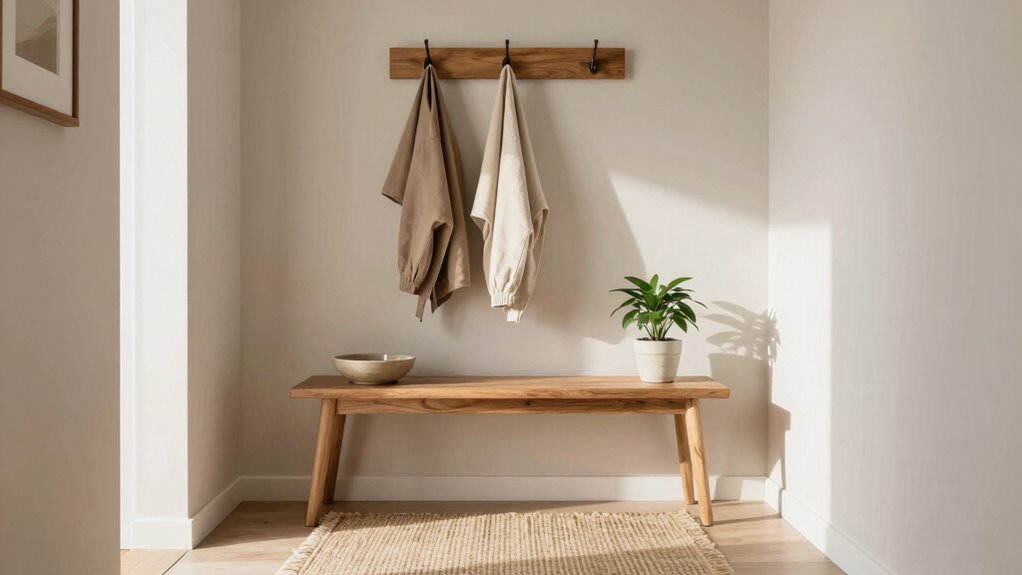 declutter entryway regularly