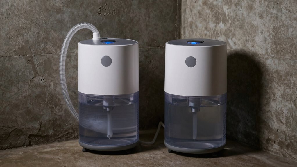 dehumidifier drainage options explained