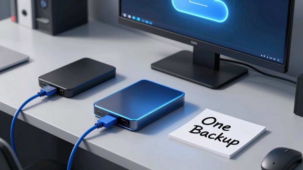 diversify backups to prevent loss