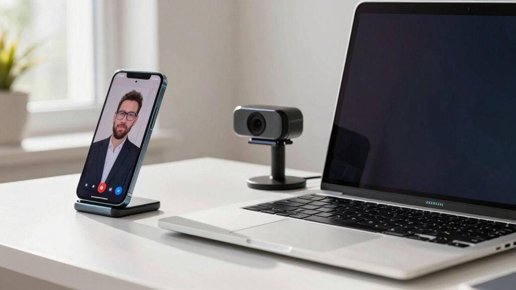 easy webcam smartphone setup