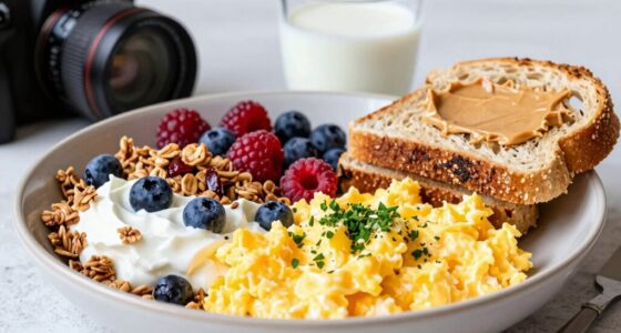 eat high protein breakfast