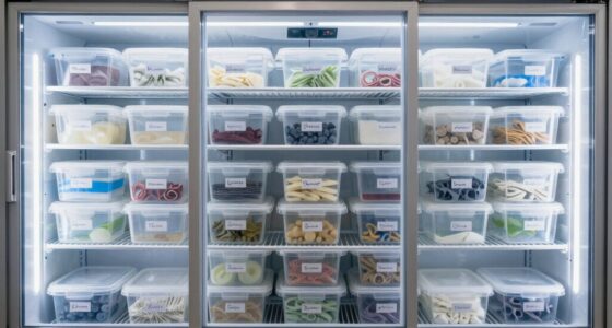 efficient freezer storage system