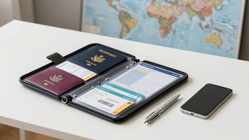 efficient travel document storage