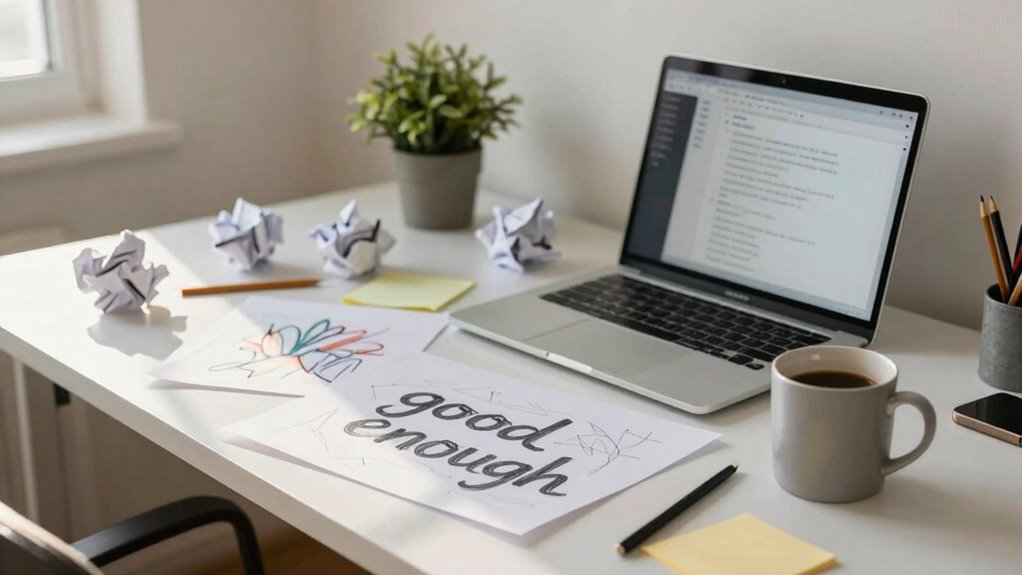 embrace progress over perfection