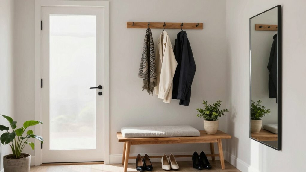 entryway resets promote organization