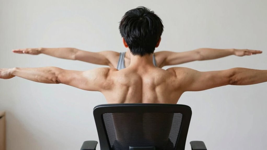 ergonomic support and core strength