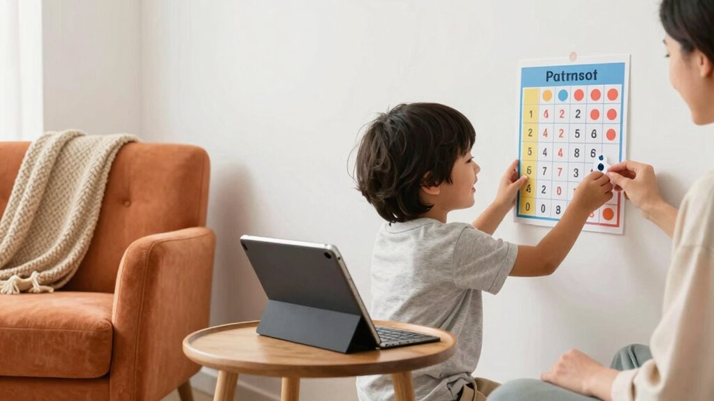 establish routines reward self control