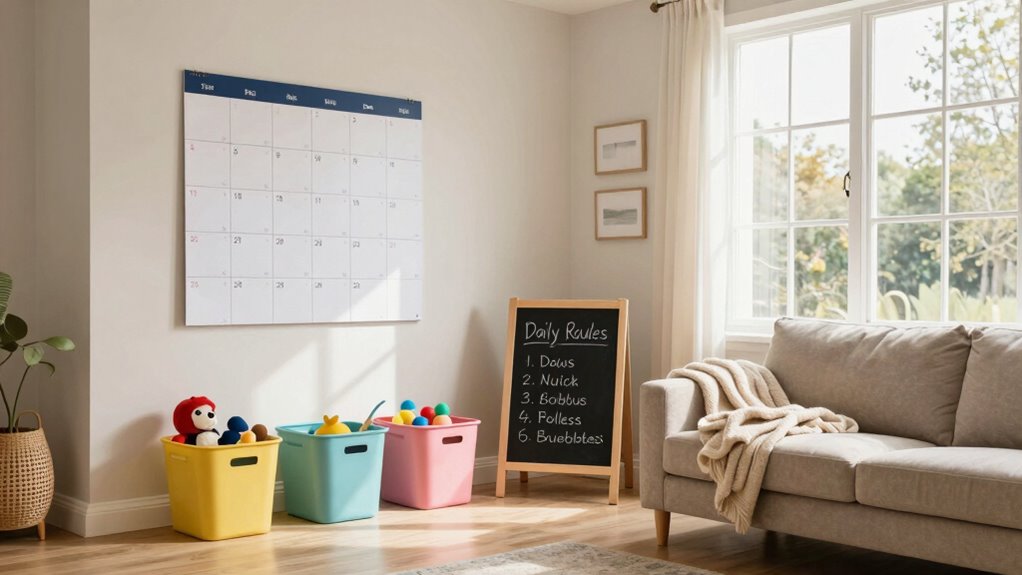 family rules promote calmness