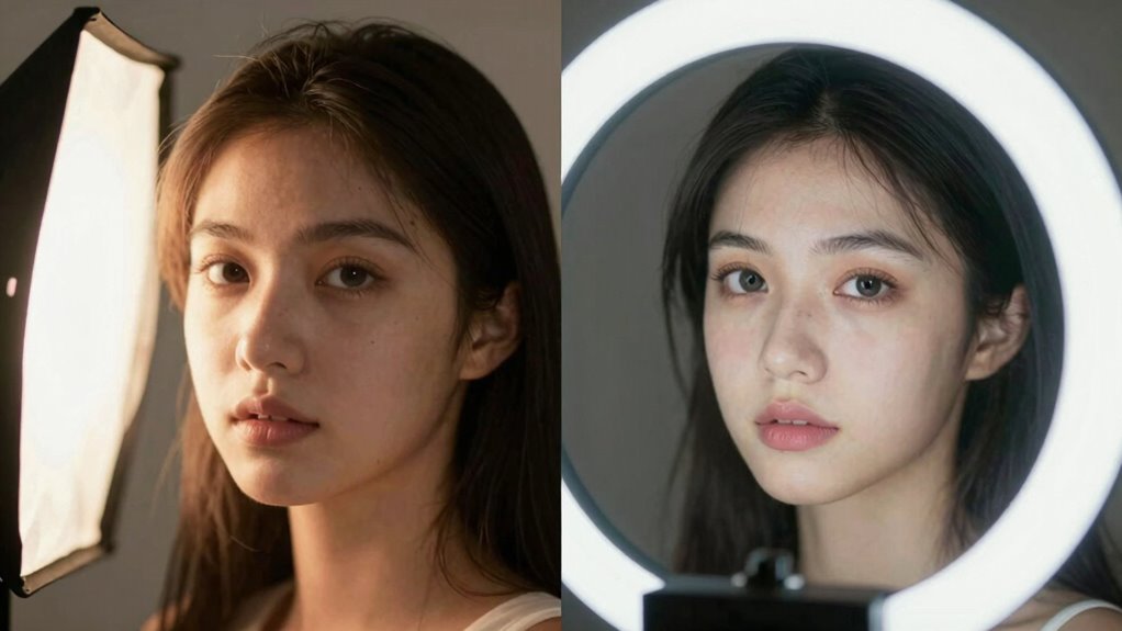 flattering adjustable selfie lighting