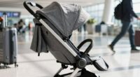 foldability test for travel strollers