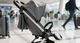 foldability test for travel strollers