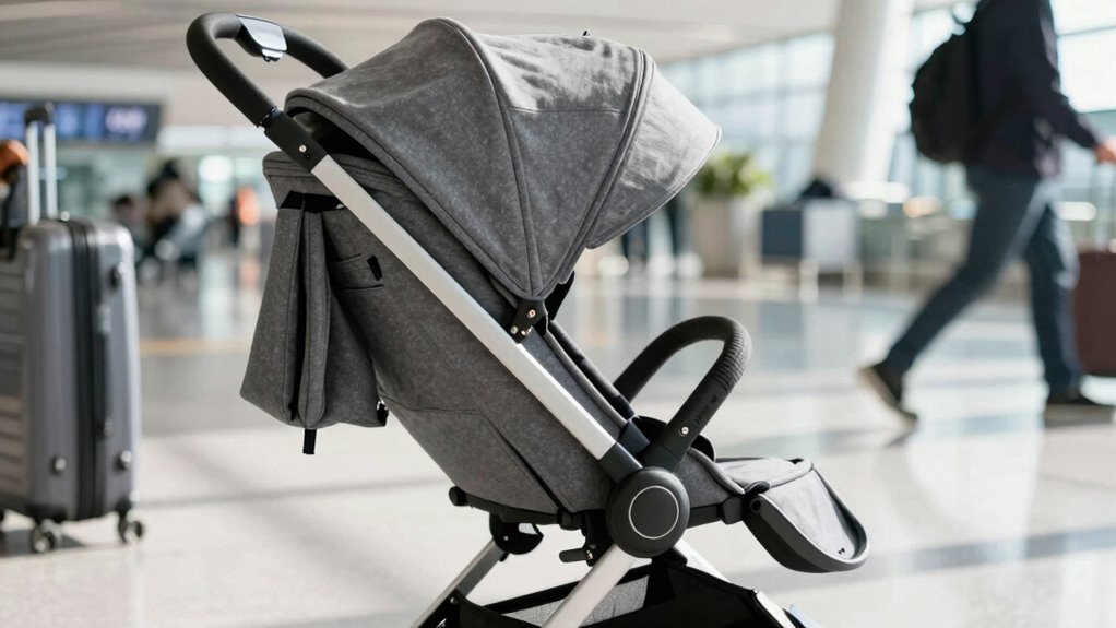 foldability test for travel strollers