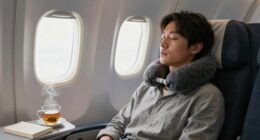 gadget free airplane sleep