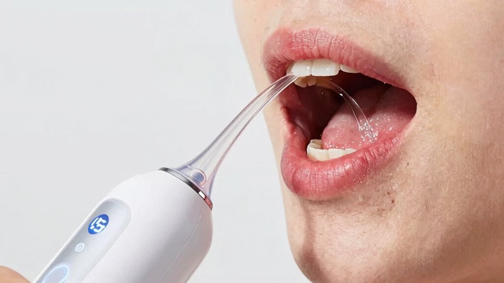 gentle flossing prevents bleeding