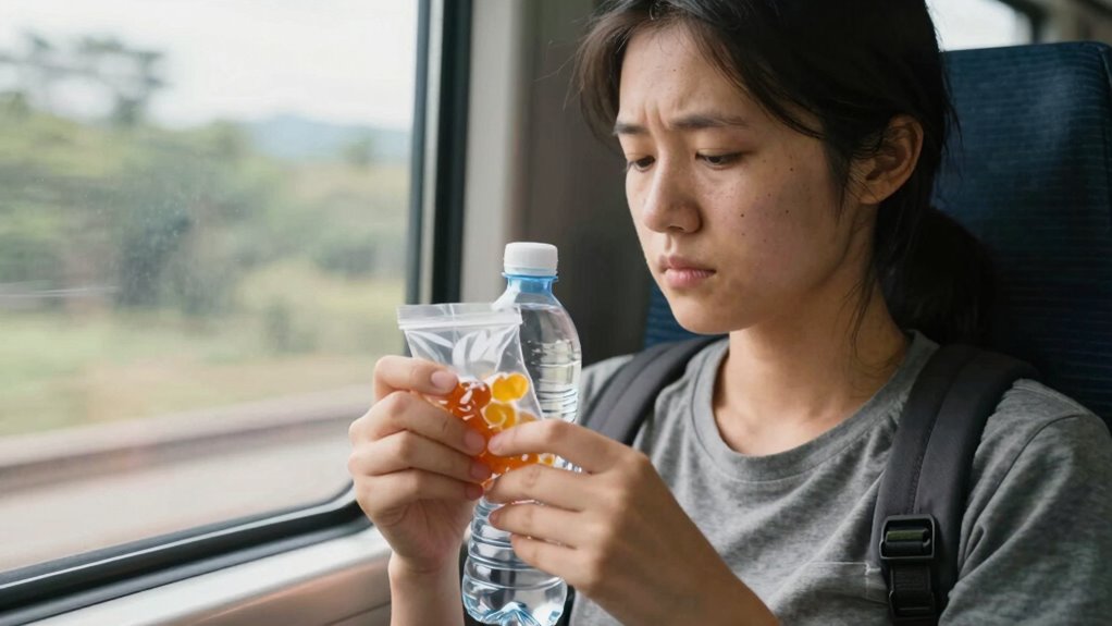 handle illness calmly and promptly