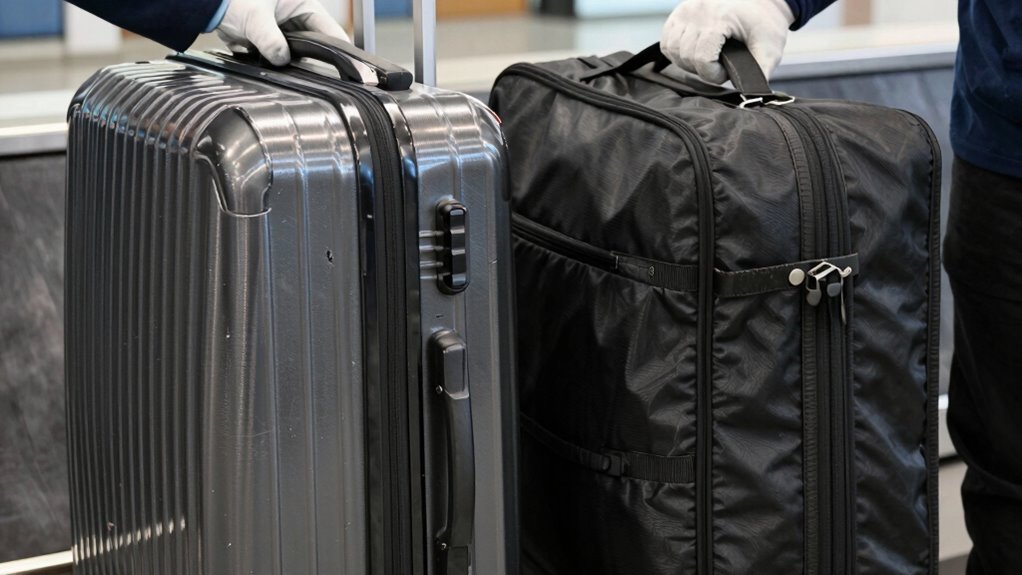 hard shell luggage offers superior protection