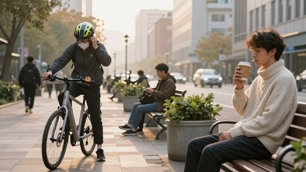 healthy commuting micro routines