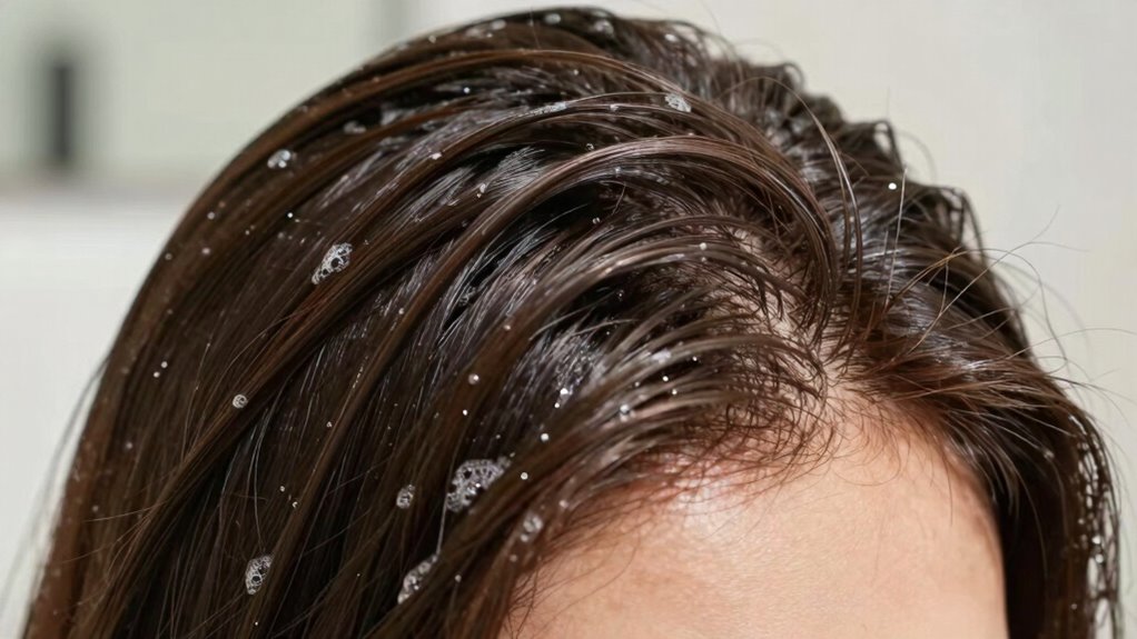 healthy nourished balanced hair