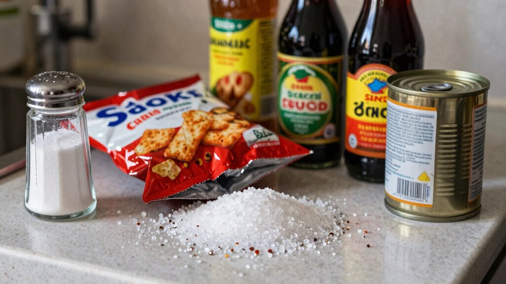 hidden salt in foods