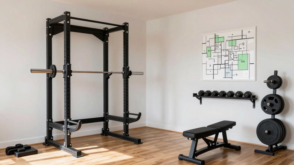 home gym space planning